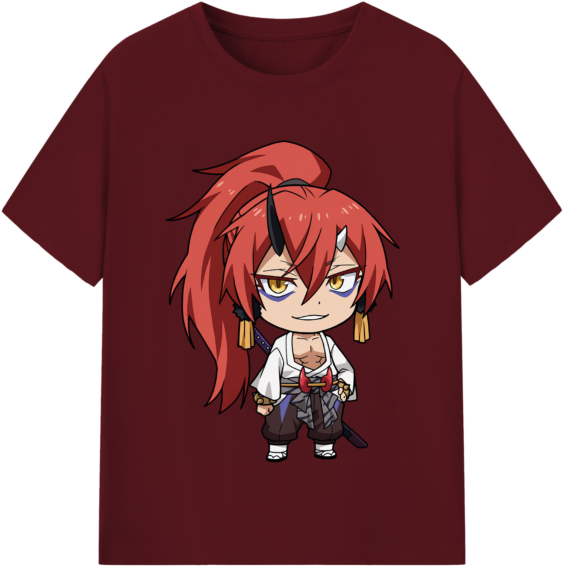 （画像用） 転スラ Regarding Reincarnated to Slime 綿100％半袖Tシャツ（フロントプリント）